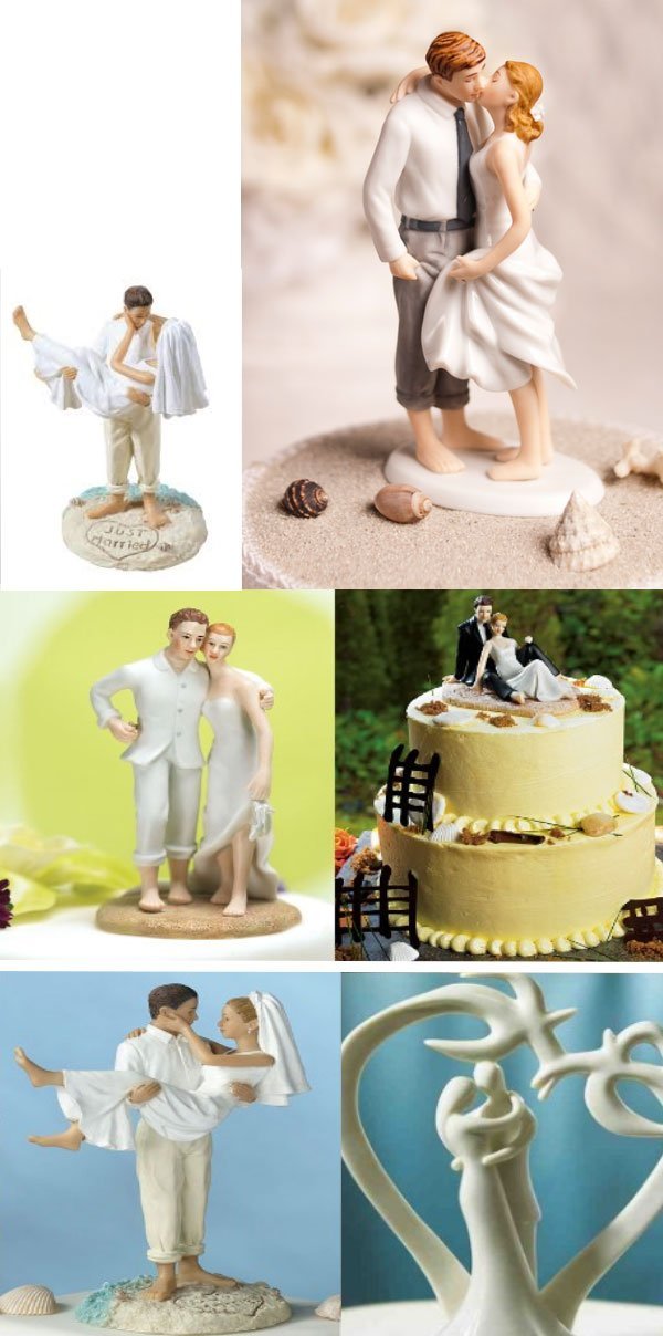 figurine mariage theme mer